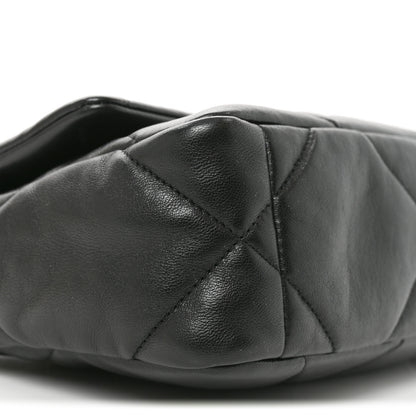 Chanel Lambskin Quilted Medium Chanel 19 Flap Black 9 of 11
