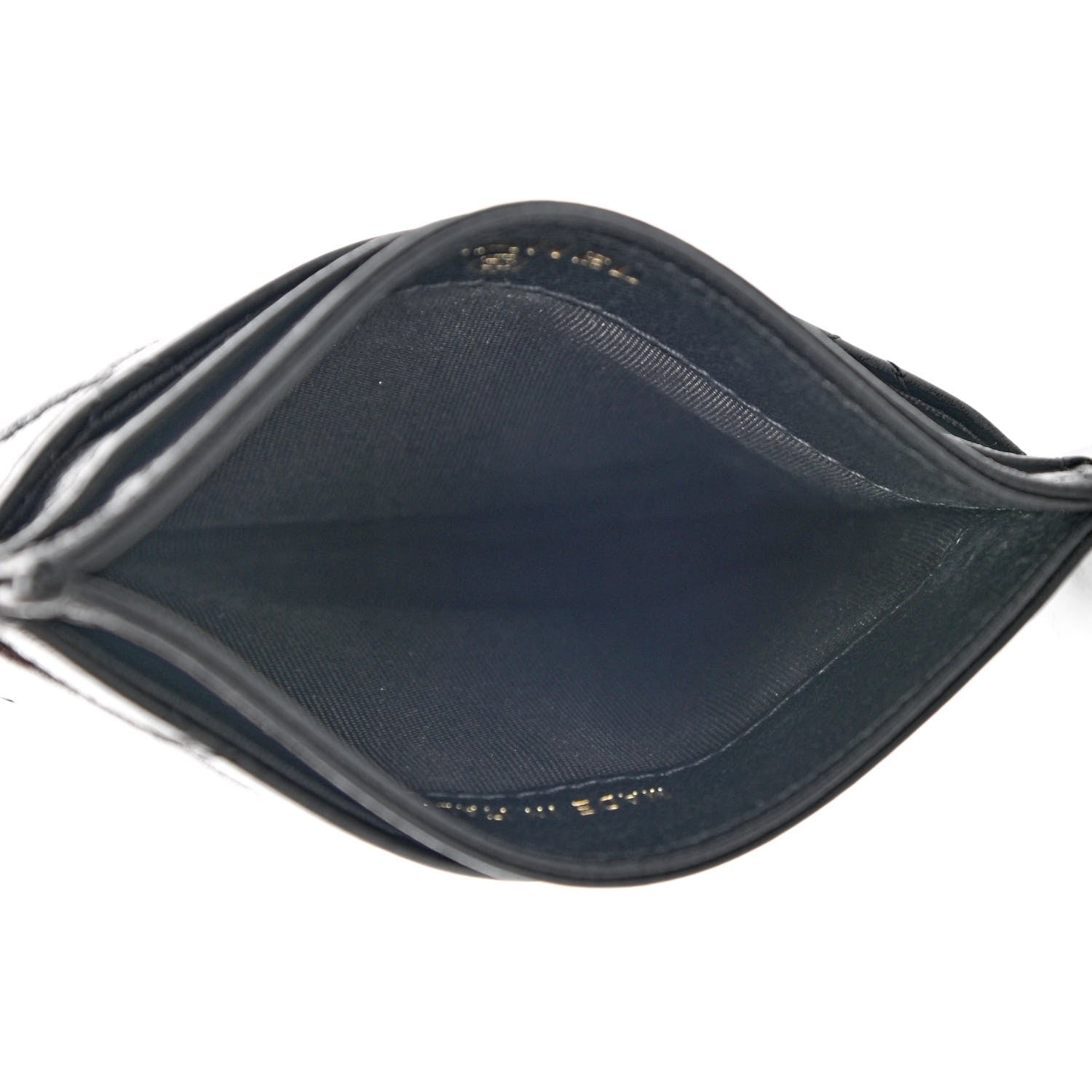 Chanel Lambskin Quilted Brilliant Card Holder Black 5 of 7