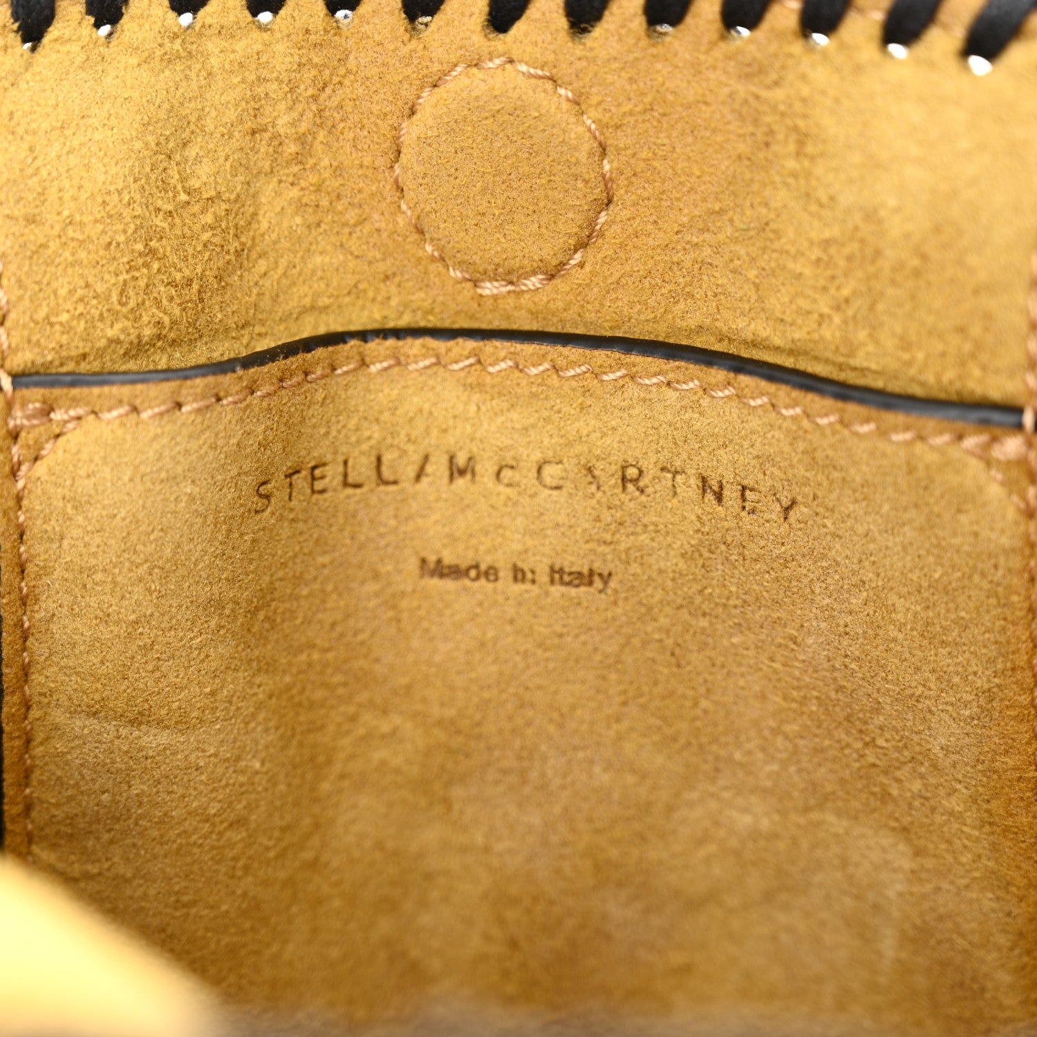 Stella McCartney Shaggy Deer Tiny Shoulder Bag Black 6 of 9