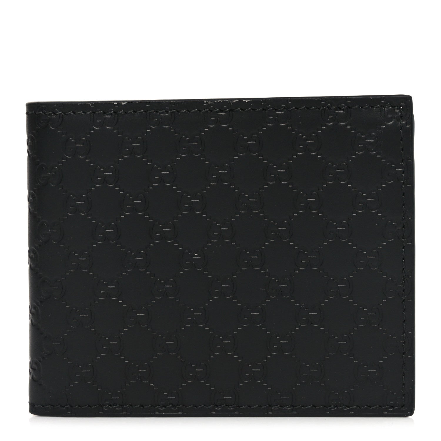 Gucci Microguccissima Bi-Fold Wallet Black 1 of 7