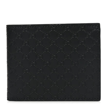 Gucci Microguccissima Bi-Fold Wallet Black 1 of 7