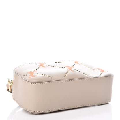 Chloe Smooth Calfskin Little Horses Embroidered Signature Belt Bag Pastel Grey 4 of 10