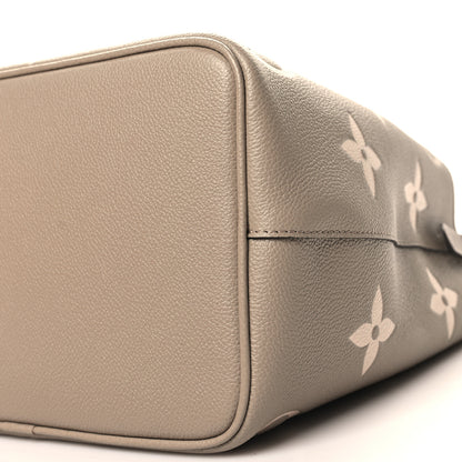 Louis Vuitton Empreinte Monogram Giant Neonoe MM Tourterelle Creme 10 of 11