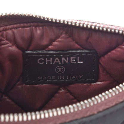 Chanel Nylon Quilted Small Cosmetic Case Black 6 of 11