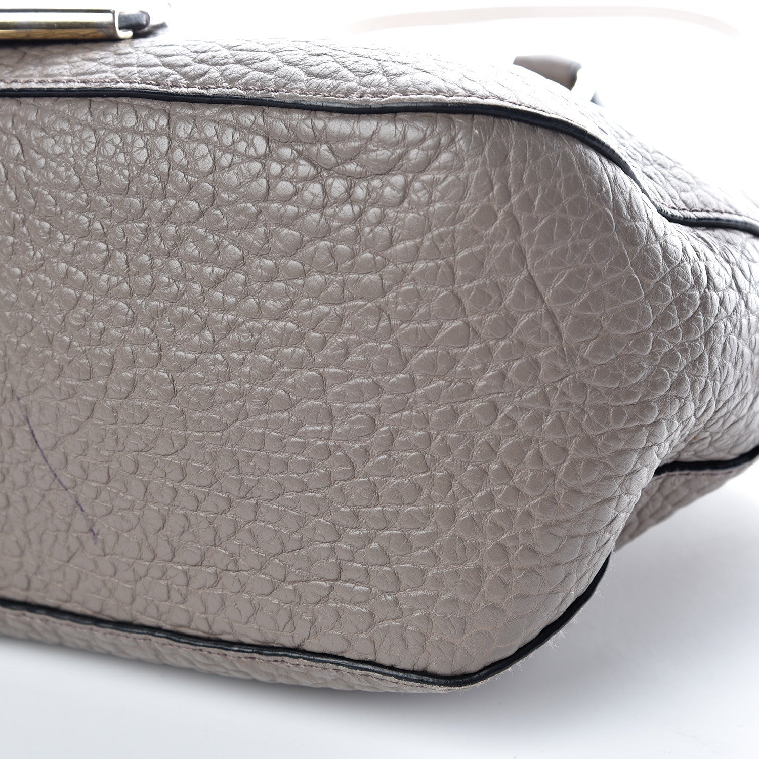 Burberry Heritage Grain Small Orchard Bowling Bag Pale Taupe 6 of 21