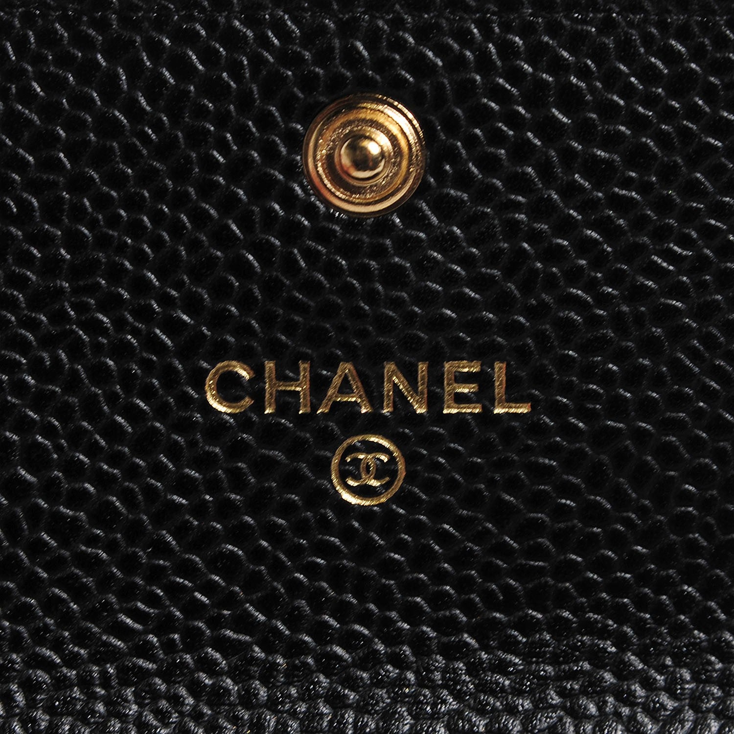 Chanel Caviar Quilted Flap Card Holder Black 6 of 9