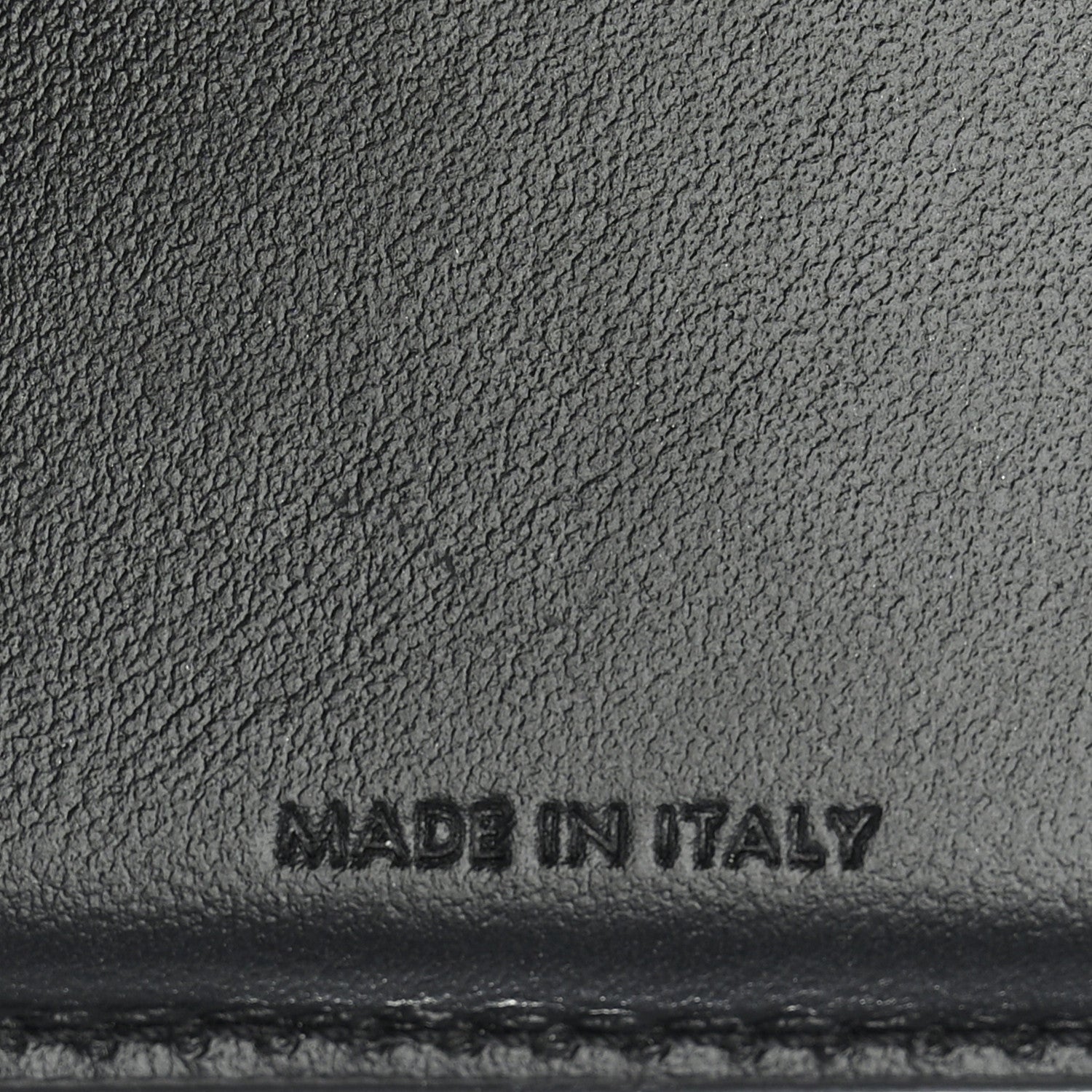 Celine Calfskin Compact Triomphe Wallet With Coin Purse Black 8 of 13