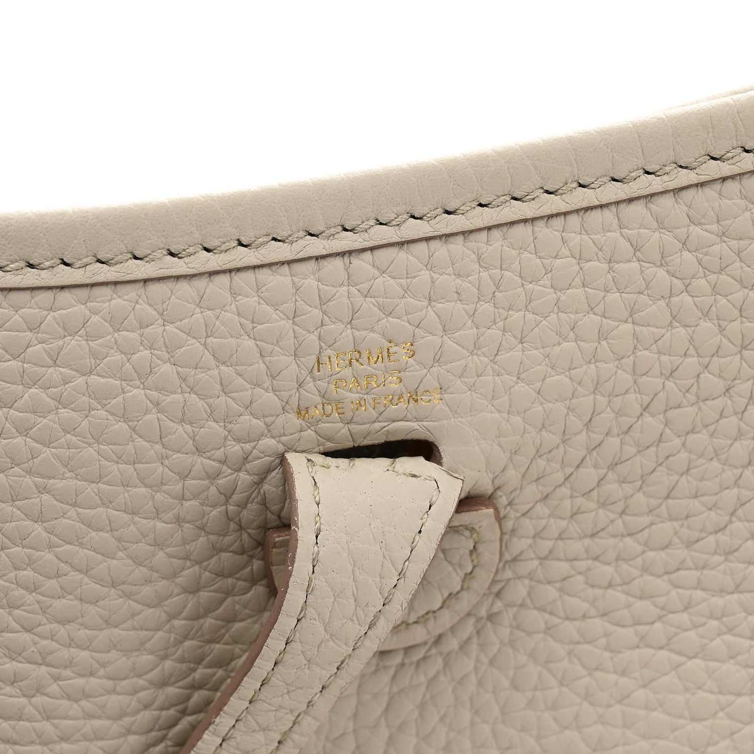 Hermes Taurillon Clemence Amazone Evelyne TPM Beton 6 of 11