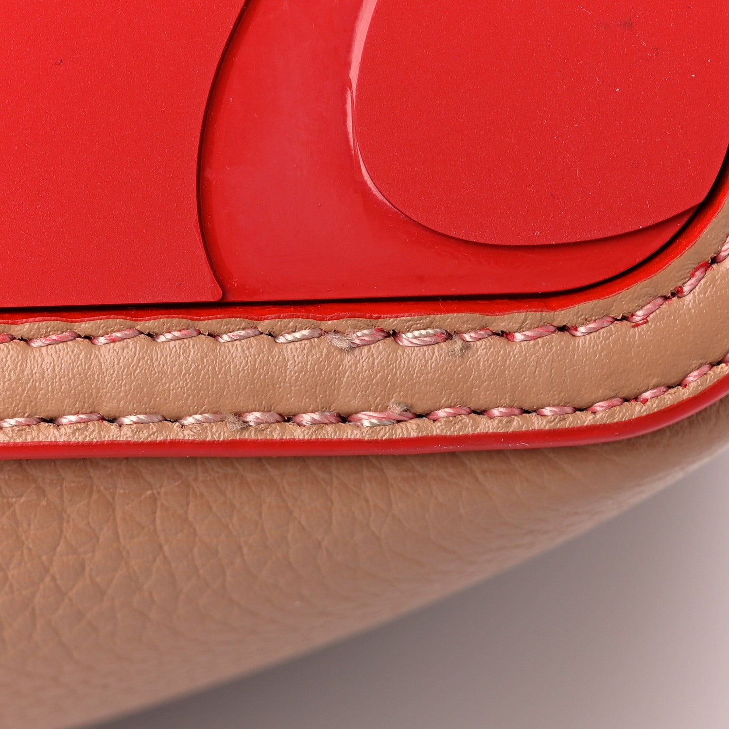 Christian Louboutin Calfskin Spikes East West Cabata Tote Nude 12 of 12