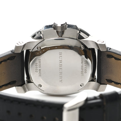 Burberry Stainless Steel Calfskin 43mm The Britain Quartz Watch Black BBY1300 4 of 5