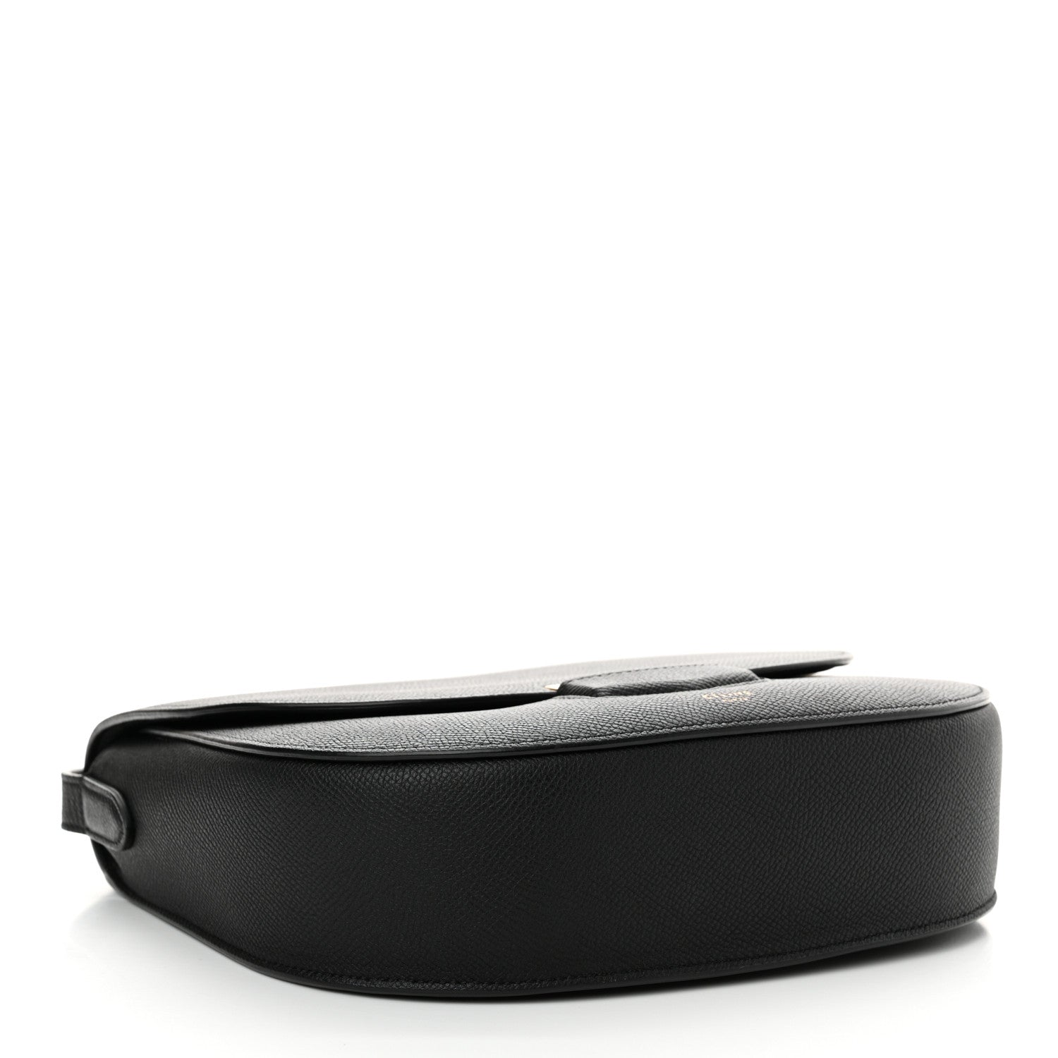 Celine Grained Calfskin Compact Trotteur  Black 4 of 12