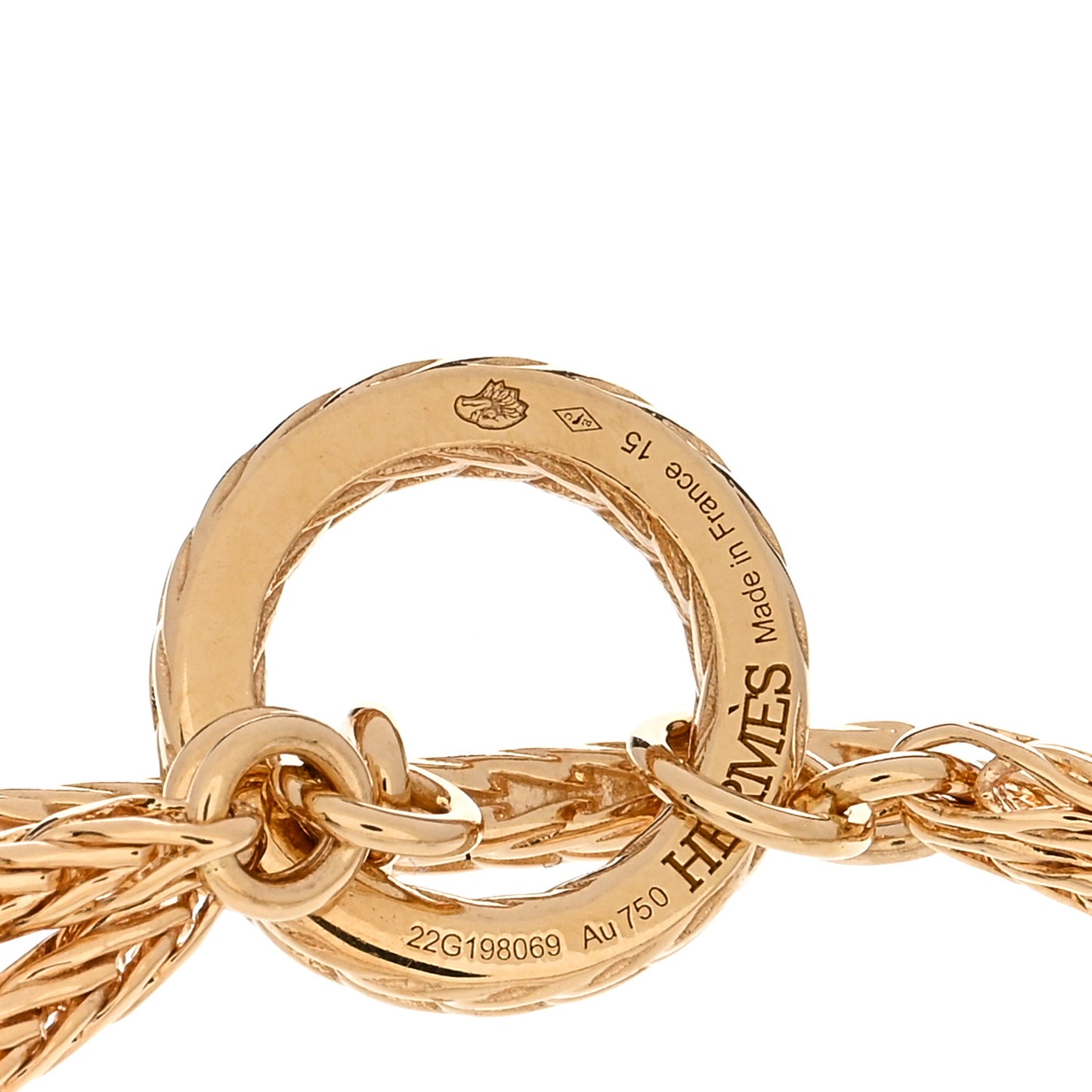 18K Yellow Gold PM Chaine D'ancre Danae bracelet