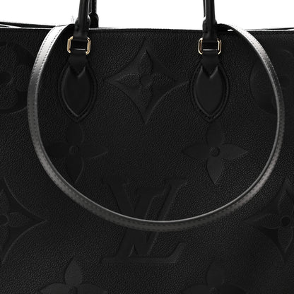 Louis Vuitton Empreinte Monogram Giant Onthego GM Black 7 of 9