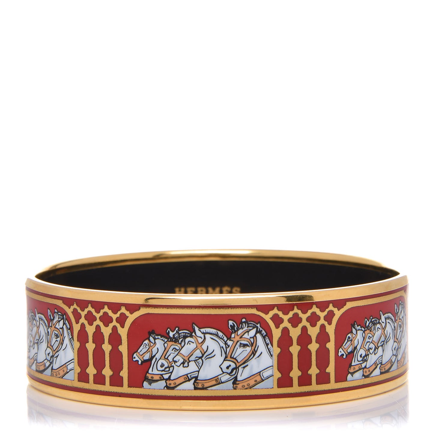 Enamel Printed Wide Bracelet 65