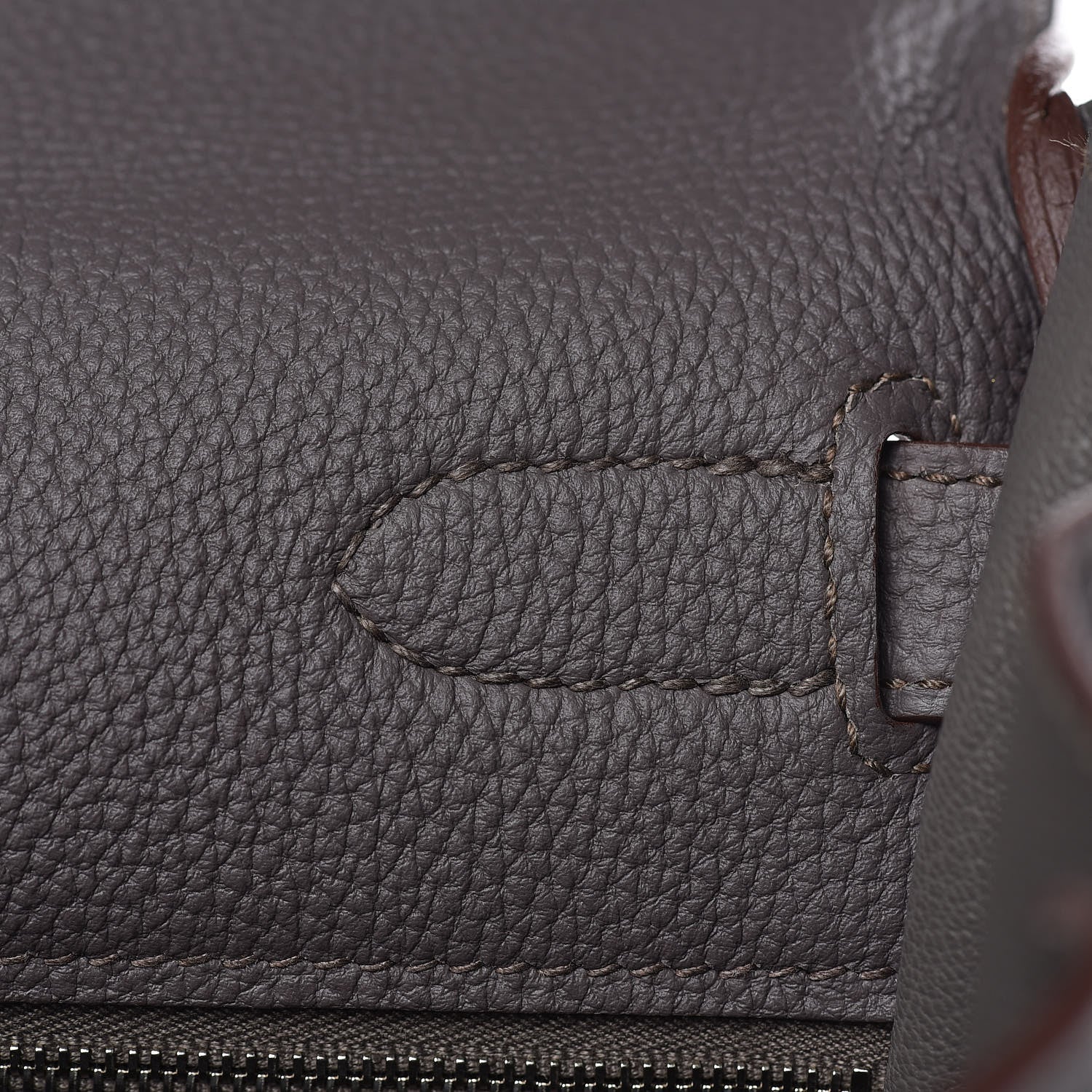 Hermes Togo Kelly Retourne 35 Etain 20 of 33