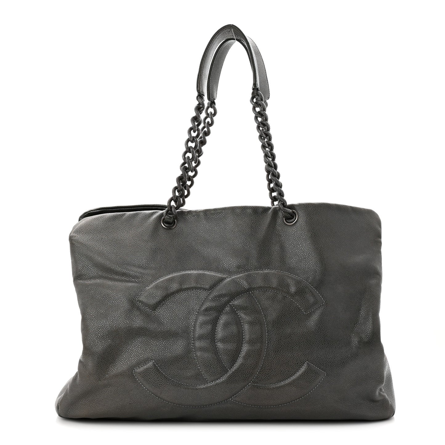 Caviar 31 Large Tote Dark Grey