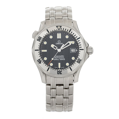 Omega Stainless Steel 36mm Seamaster Professional Quartz Watch Black 2562.80 1 of 4