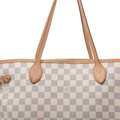 Louis Vuitton Damier Azur Neverfull MM 17 of 18