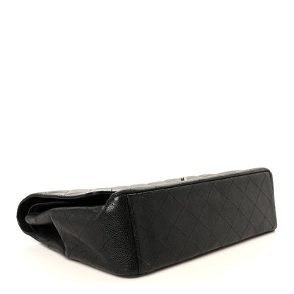 Chanel Caviar Quilted Maxi Double Flap Black 4 of 11