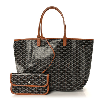 Goyard Goyardine Saint Louis PM Black Gold 3 of 9