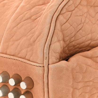 Alexander Wang Pebbled Lambskin Rocco  Beige Rhodium Hardware 10 of 12