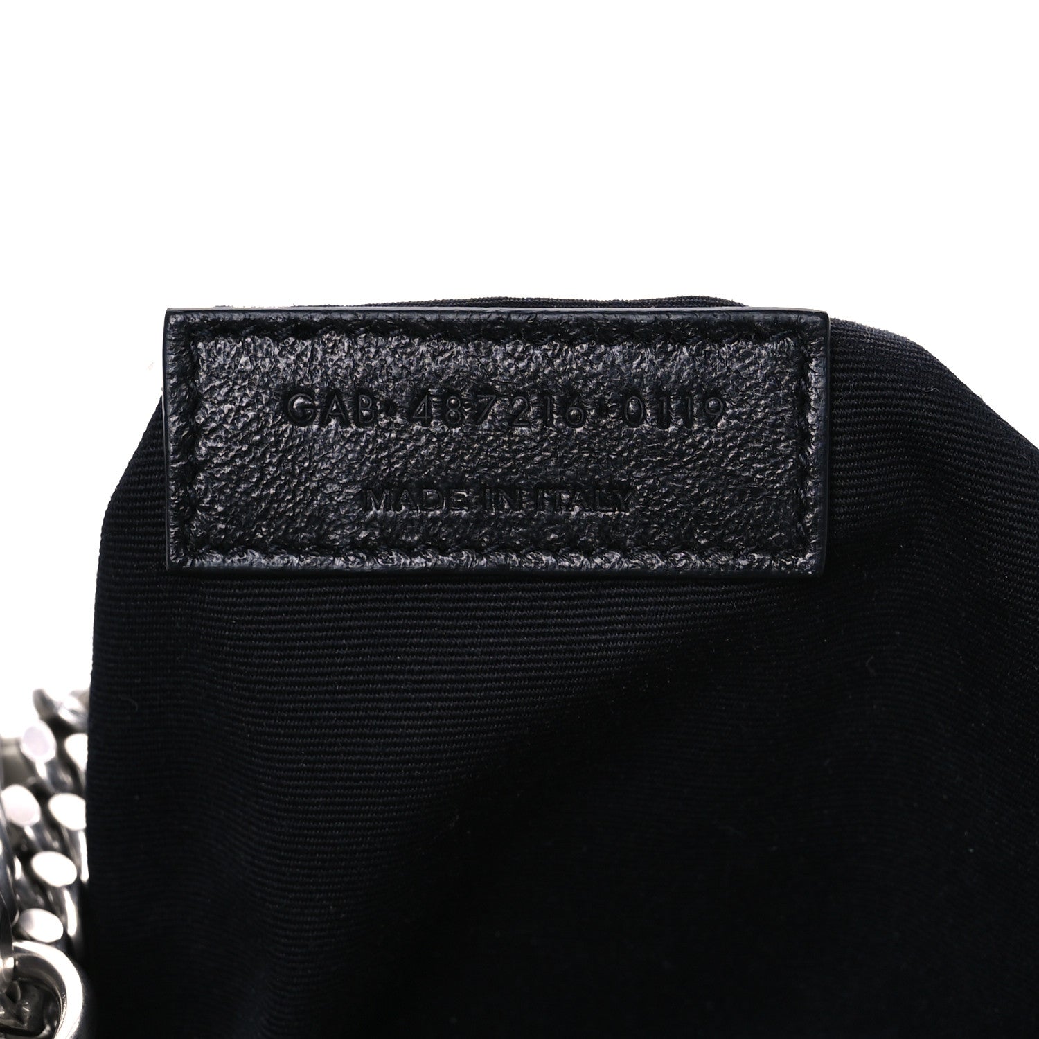 Saint Laurent Calfskin Y Quilted Monogram Medium Loulou Chain Satchel Blanc Vintage 7 of 11