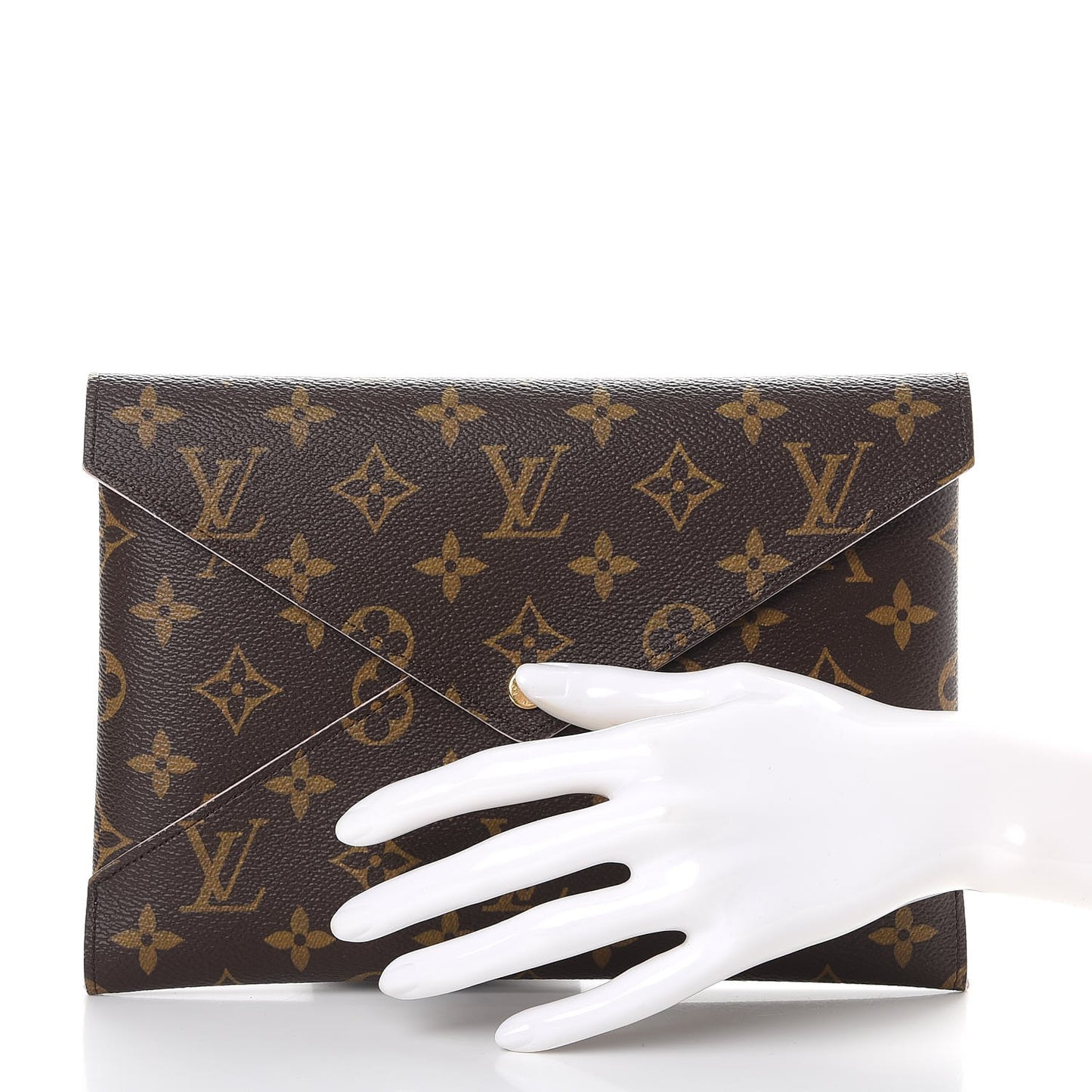 Monogram Large Kirigami Pochette Insert Rose Ballerine