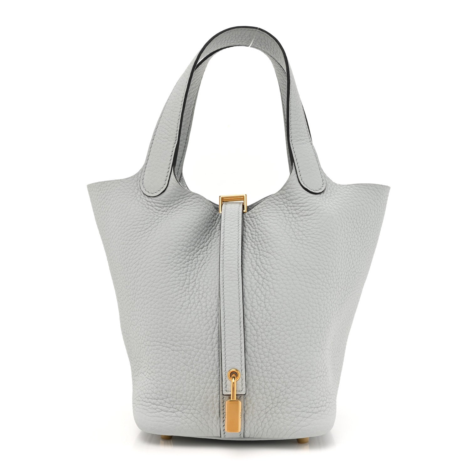 Hermes Taurillon Clemence Picotin Lock 18 PM Bleu Pale 1 of 11