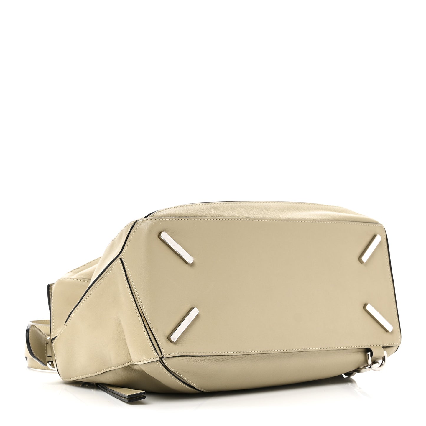 Calfskin Medium Puzzle Bag Light Oak