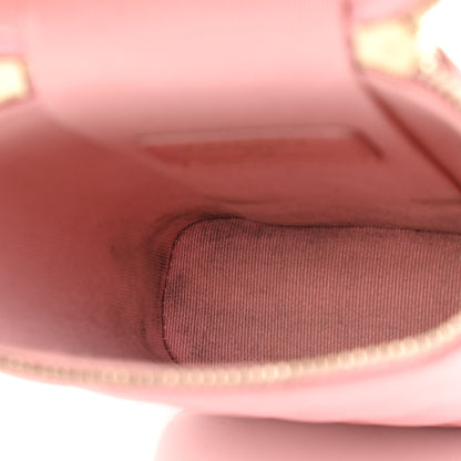 Chanel Caviar Quilted Phone Holder With Chain Pink 11 of 13