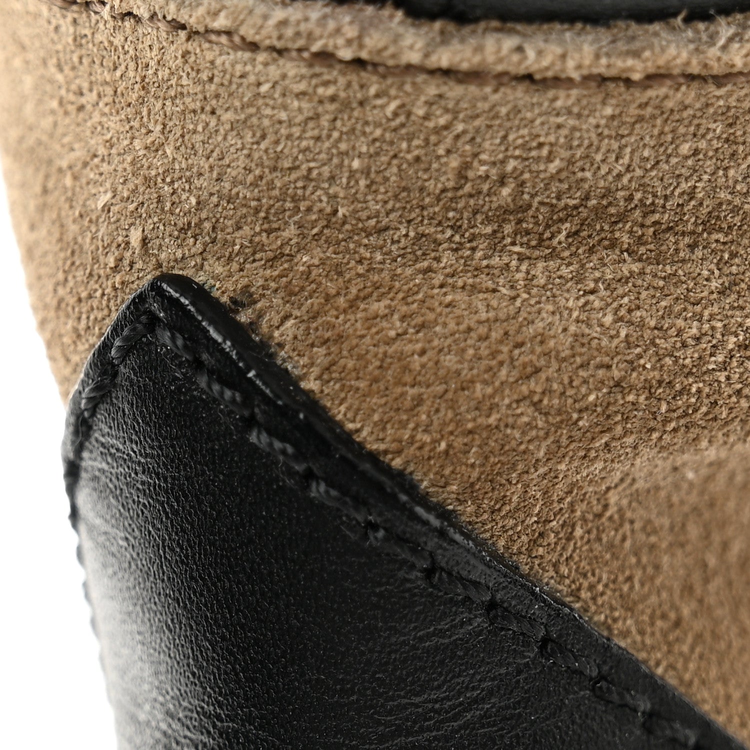 Louis Vuitton Suede Calfskin Monogram Laureate Platform Desert Boots 38 Taupe 11 of 12