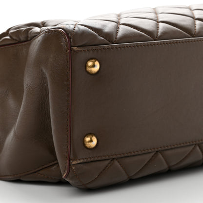 Chanel Calfskin Quilted Perfect Edge Tote Brown 9 of 17