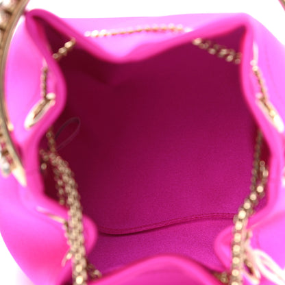 Jimmy Choo Satin Bon Bon Bag Fuchsia 5 of 11