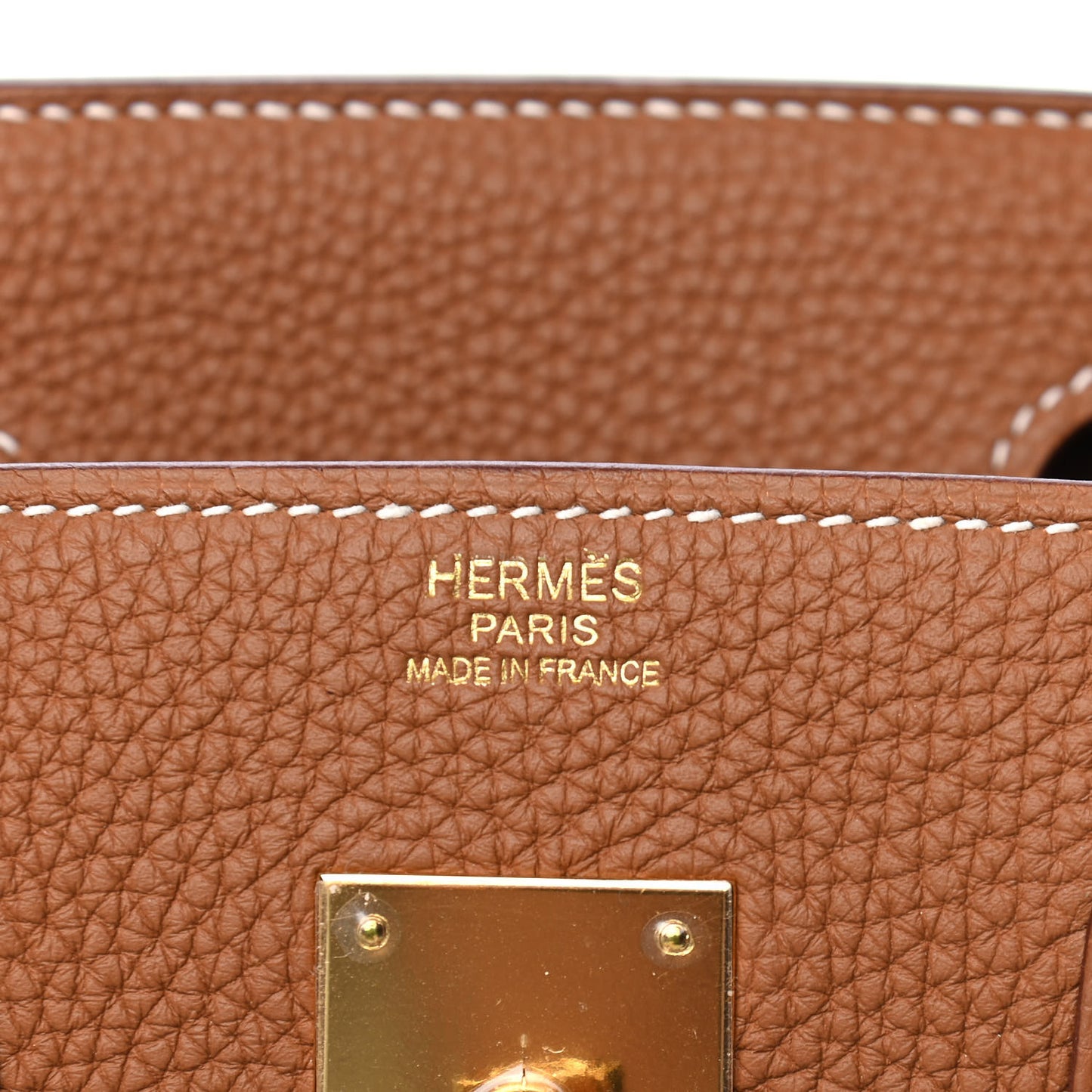 Togo Birkin 30 Gold