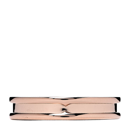 Bulgari 18K Rose Gold B.Zero1 One-Band Ring 57 8 1 of 5