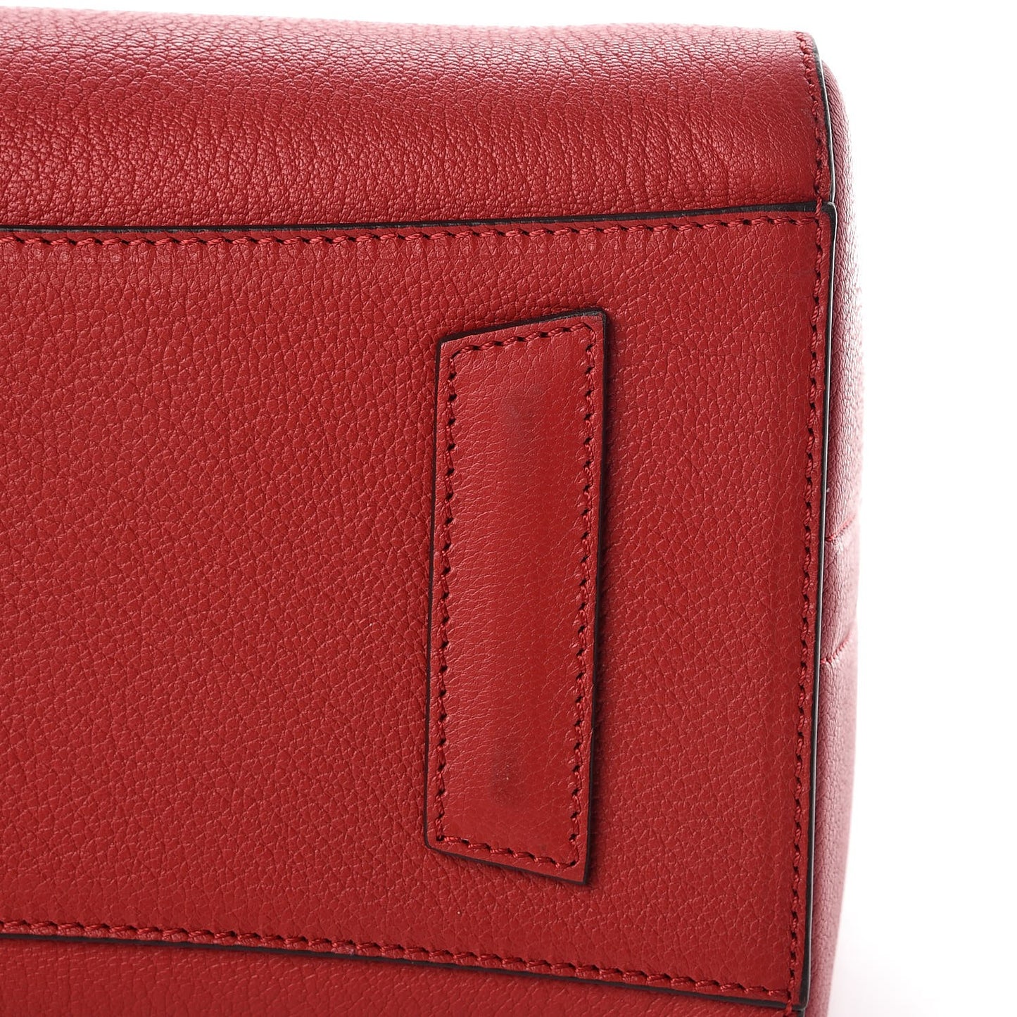 Sugar Goatskin Small Antigona Red