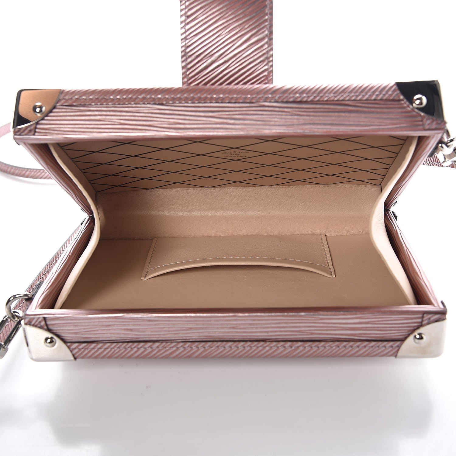 Louis Vuitton Epi Petite Malle Rose Gold 5 of 7