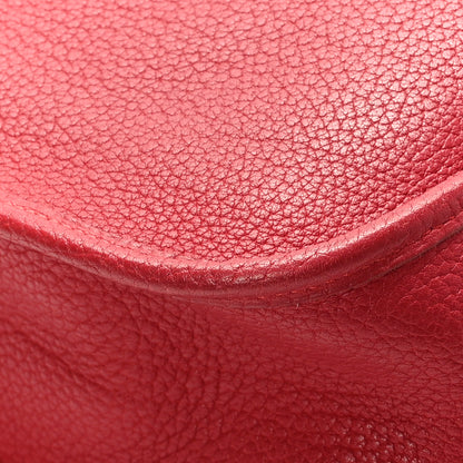Hermes Taurillon Clemence Evelyne GM Rouge 9 of 10