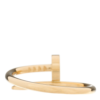 Cartier 18K Yellow Gold Small Juste Un Clou Ring 50 5.25 3 of 5