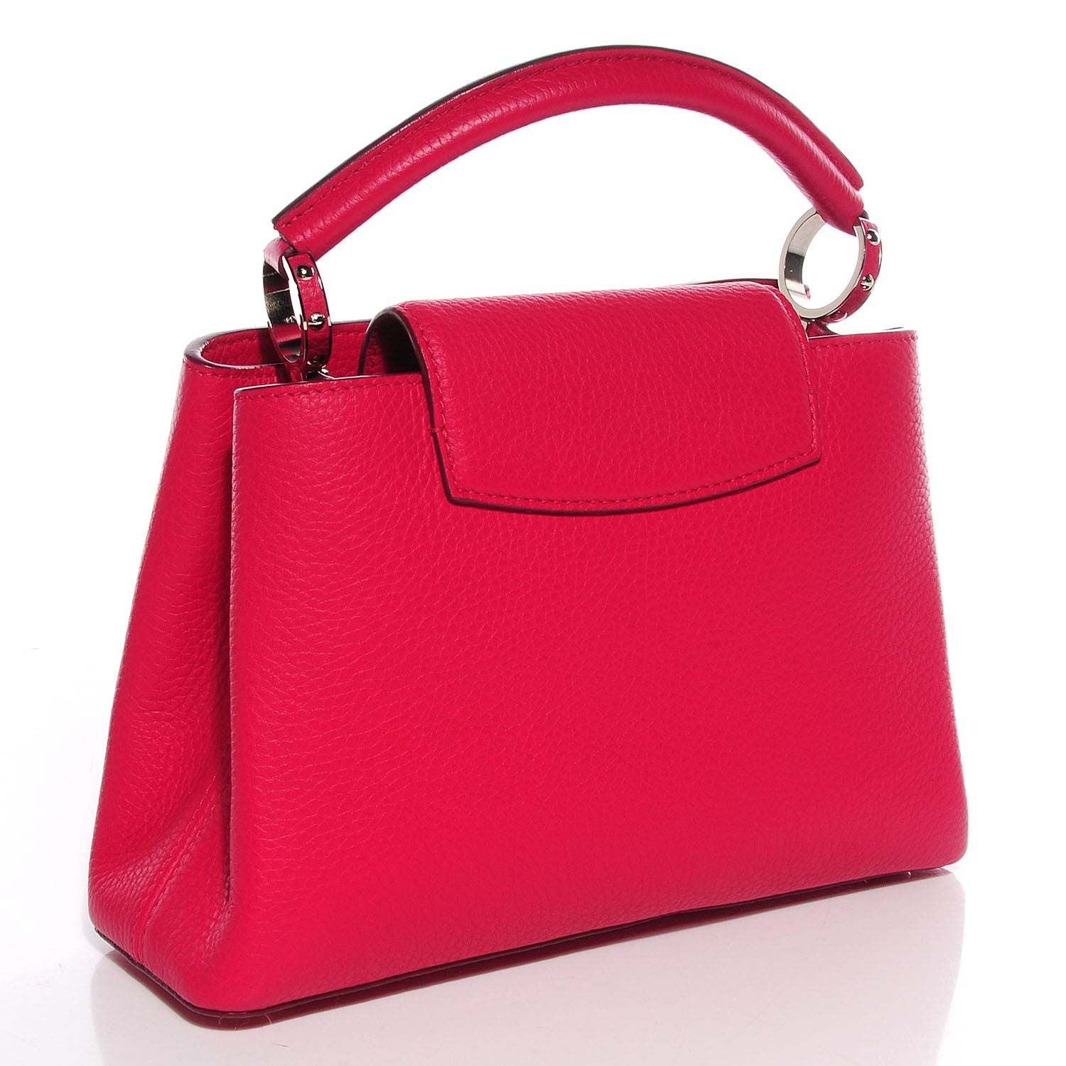 Louis Vuitton Taurillon Capucines BB Fuchsia 3 of 7