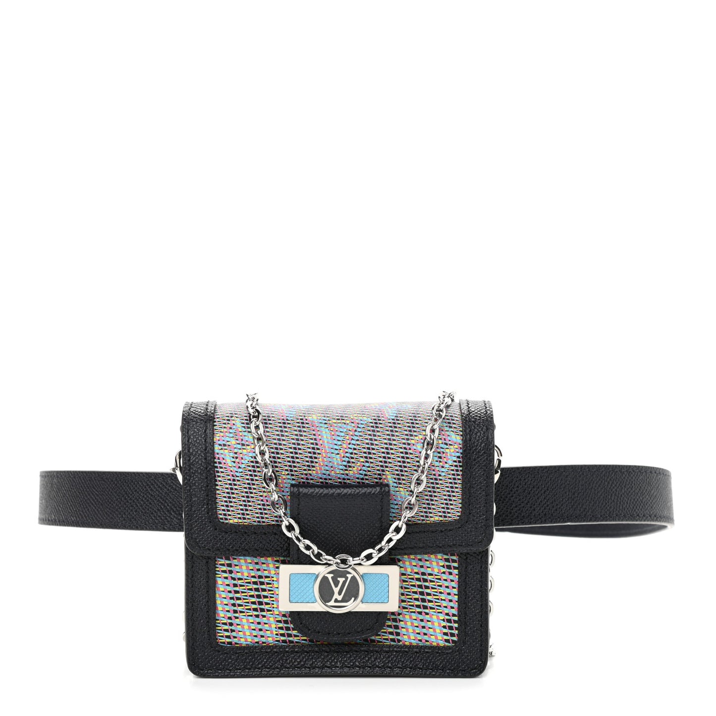 Monogram LV Pop Bumbag Dauphine BB Blue