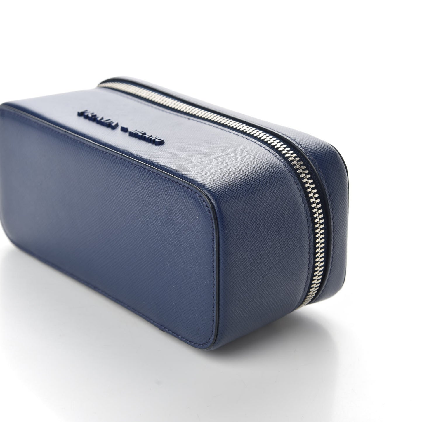 Saffiano Beauty Small Pouch Bluette Astrale