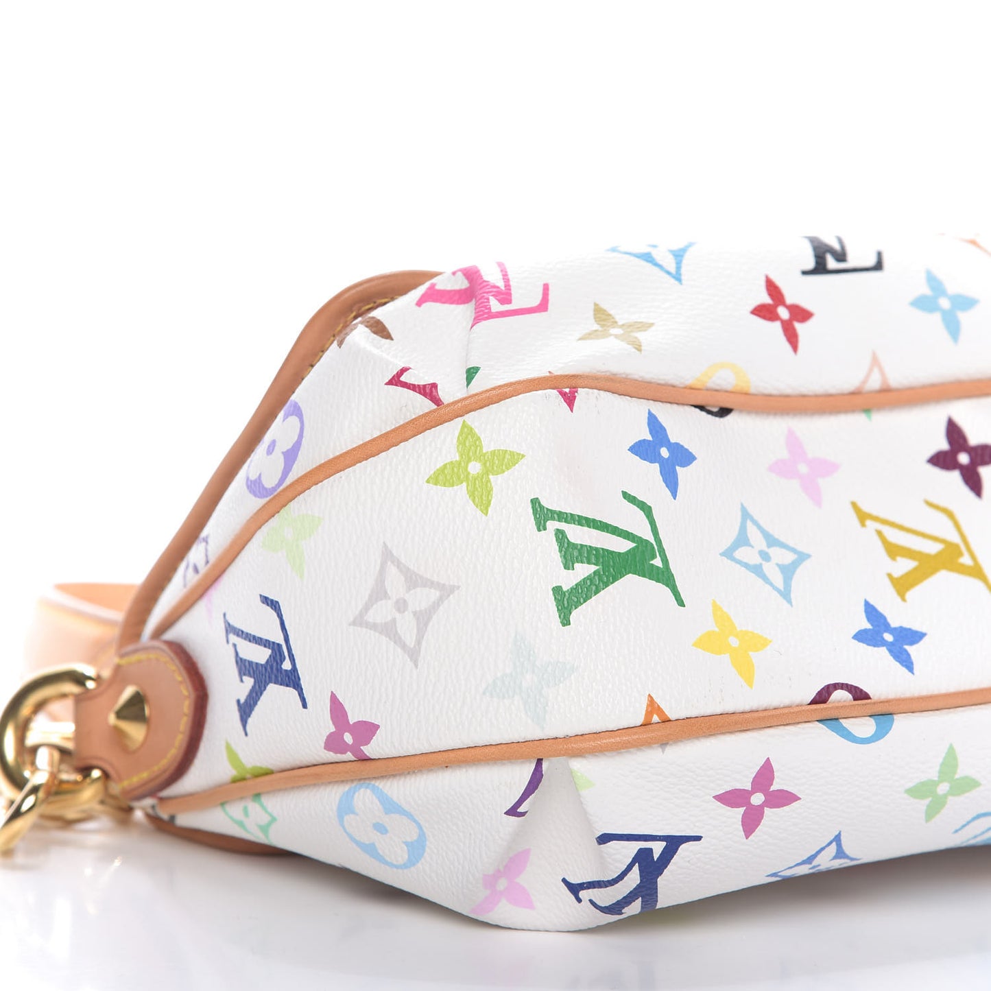 Monogram Multicolor Patti White