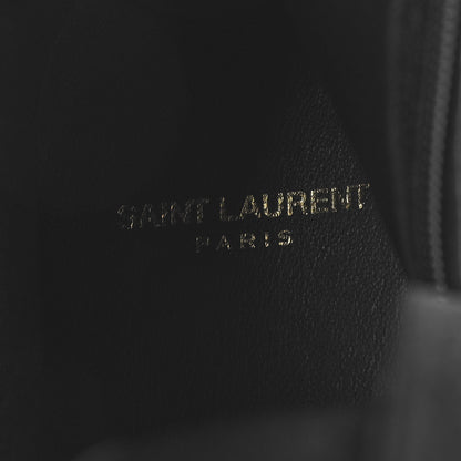 Saint Laurent Vassili Metallic Suede 60 Zip Ankle Zip Mens Boots 43 Black 9 of 10