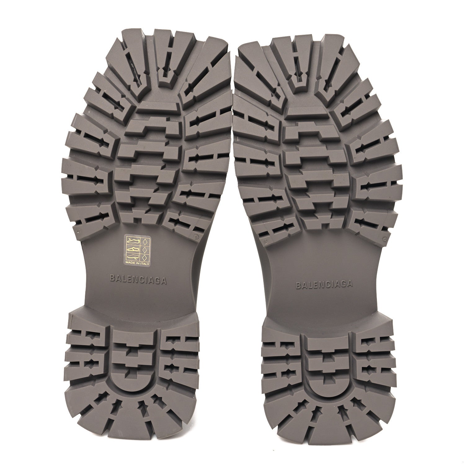 Balenciaga Rubber Trooper Boots 37 Grey 6 of 9