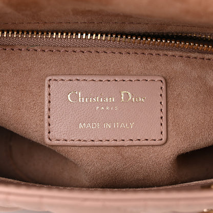 Christian Dior Lambskin Cannage Small My ABCDior Lady Dior Fard 6 of 10
