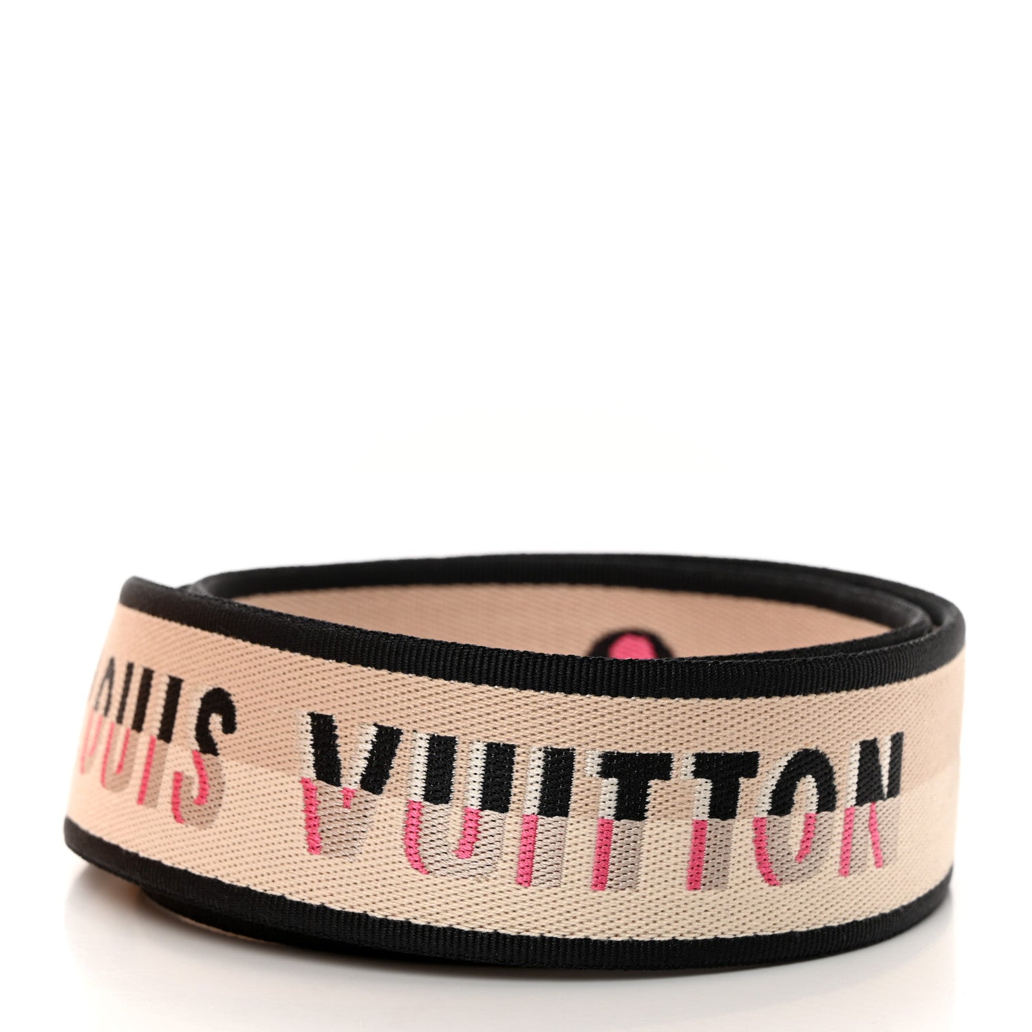 Louis Vuitton Jacquard Speedy Bandouliere 20 Shoulder Strap Black 2 of 5
