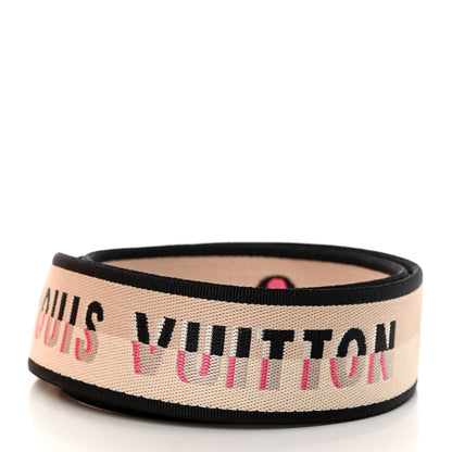 Louis Vuitton Jacquard Speedy Bandouliere 20 Shoulder Strap Black 2 of 5