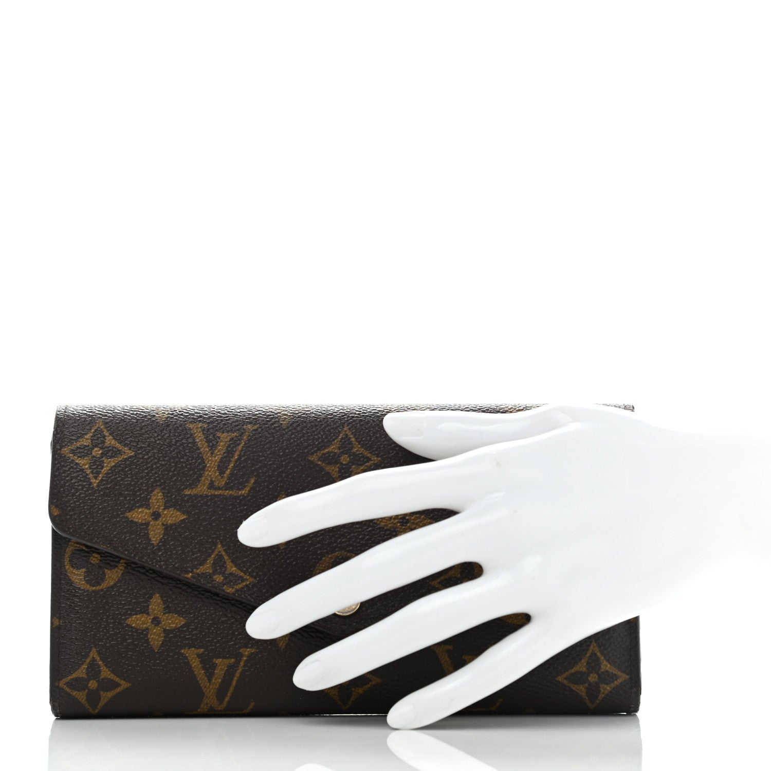 Louis Vuitton Monogram Sarah Wallet NM 2 of 13