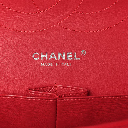Chanel Caviar Quilted Jumbo Double Flap Red 5 of 9